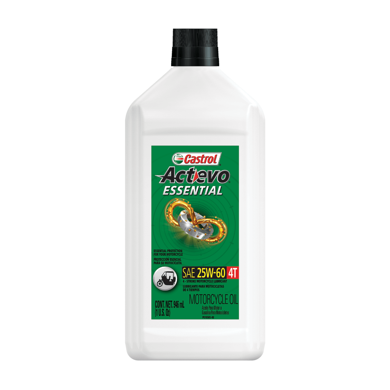 CASTROL ACTEVO ESSENTIAL 25W-60 4T 946ML